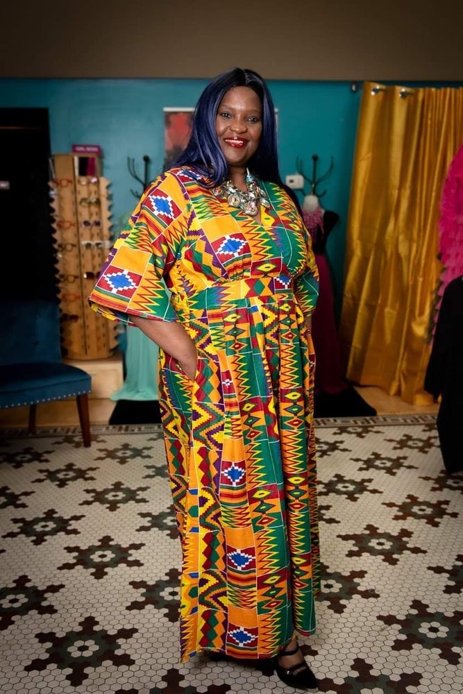 African 2024 goddess dress