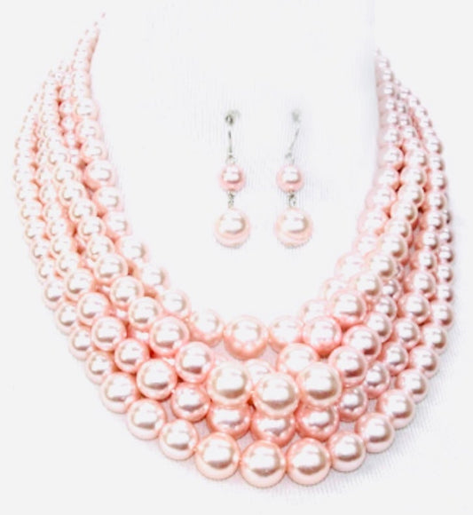 Pearl Necklace Sets