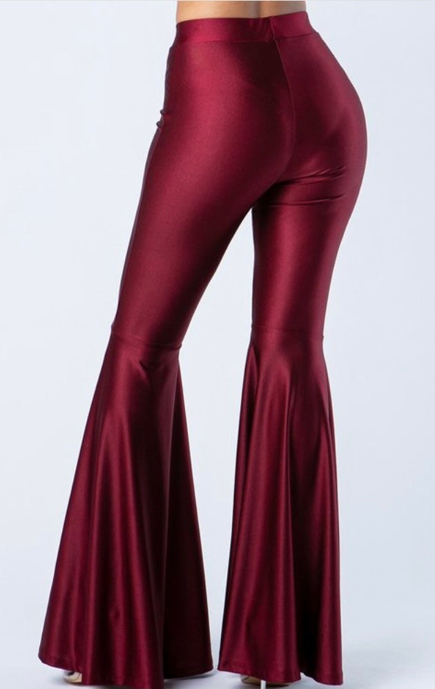 Burgundy Bellbottoms