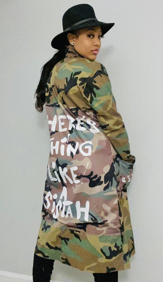 Camouflage Maxi Jackets